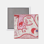 Paul Klee (Duits, 1879 - 1940) Magneet (Voorkant / Achterkant)