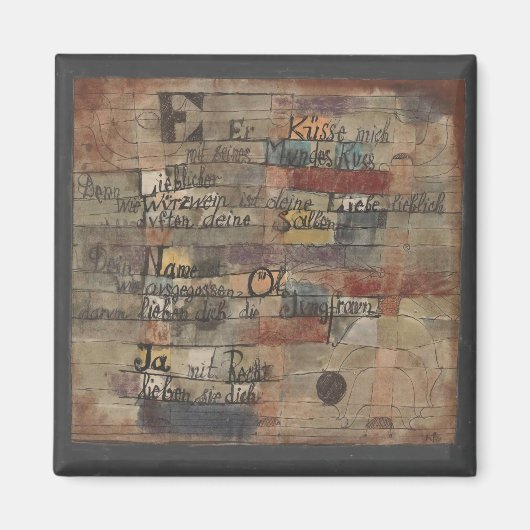 Paul Klee (Duits, 1879 - 1940) Magneet (Voorkant)