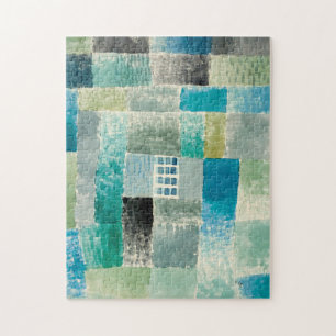 Paul Klee, Eerste Huis in een Afrekening - Colorfu Legpuzzel