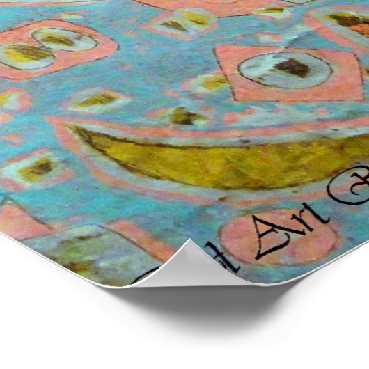 Paul Klee Efflorescence Poster (Hoek)