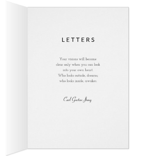 Paul Klee, Elegant Modern Absract Fine Art Kaart (Binnen (Rechts))