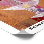  Paul Klee Face Abstracte Art Bauhaus Poster (Hoek)