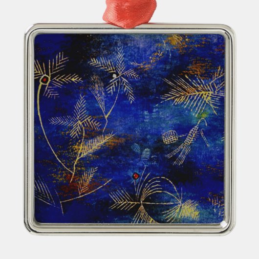 Paul Klee, Fairy Tales, beroemd schilderij Metalen Ornament (Voorkant)