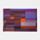 Paul Klee Fire in the Evening Abstracte Fine Art Deurmat (Voorkant)