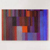 Paul Klee Fire in the Evening Abstracte Fine Art Legpuzzel (Horizontaal)