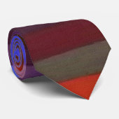 Paul Klee Fire in the Evening Abstracte Fine Art Stropdas (Opgerold)