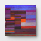 Paul Klee Fire in the Evening Plaque Fotoplaat (Voorkant)
