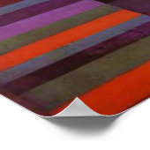 Paul Klee Fire in the Evening Poster (Hoek)