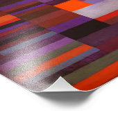 Paul Klee Fire in the Evening Print Foto Afdruk (Hoek)