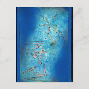 Paul Klee- Fish Afbeelding Briefkaart