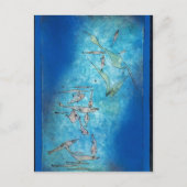 Paul Klee- Fish Afbeelding Briefkaart (Voorkant)