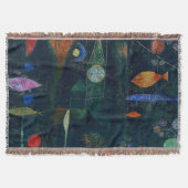 Paul Klee Fish Magic Abstract schilderen Grafisch  Deken (Voorkant)