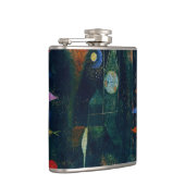 Paul Klee Fish Magic Abstract schilderen Grafisch  Heupfles (Rechts)