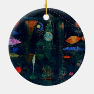 Paul Klee Fish Magic Abstract schilderen Grafisch  Keramisch Ornament