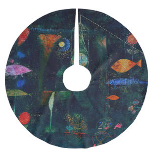 Paul Klee Fish Magic Abstract schilderen Grafisch  Kerstboom Rok