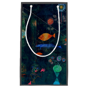 Paul Klee Fish Magic Abstract schilderen Grafisch  Klein Cadeauzakje
