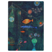 Paul Klee Fish Magic Abstract schilderen Grafisch  Klembord (Achterkant)