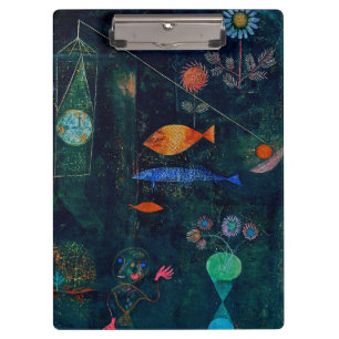 Paul Klee Fish Magic Abstract schilderen Grafisch  Klembord
