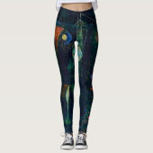 Paul Klee Fish Magic Abstract schilderen Grafisch  Leggings (Voorkant)