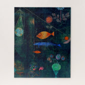 Paul Klee Fish Magic Abstract schilderen Grafisch  Legpuzzel (Verticaal)