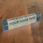 Paul Klee Fish Magic Abstract schilderen Grafisch  Naambordje (Zijkant)