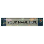 Paul Klee Fish Magic Abstract schilderen Grafisch  Naambordje (Voorkant)