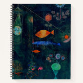 Paul Klee Fish Magic Abstract schilderen Grafisch Notitieboek (Voorkant)