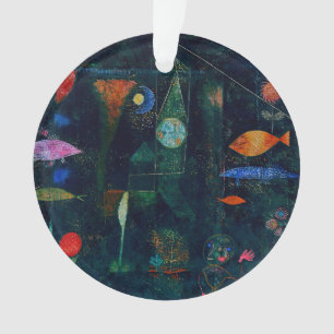 Paul Klee Fish Magic Abstract schilderen Grafisch  Ornament