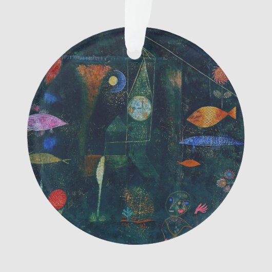 Paul Klee Fish Magic Abstract schilderen Grafisch Ornament (voorkant)