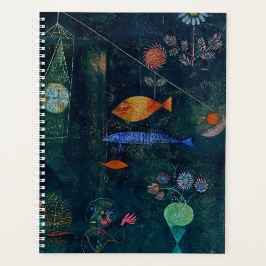 Paul Klee Fish Magic Abstract schilderen Grafisch  Planner (Voorkant)