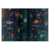 Paul Klee Fish Magic Abstract schilderen Grafisch Snijplank (Voorkant)