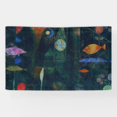 Paul Klee Fish Magic Abstract schilderen Grafisch Spandoek (Horizontaal)