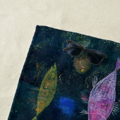 Paul Klee Fish Magic Abstract schilderen Grafisch  Strandlaken (In situ)