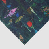 Paul Klee Fish Magic Abstract schilderen Grafisch Tissuepapier (Detail)