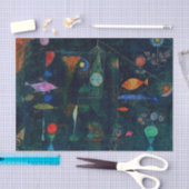 Paul Klee Fish Magic Abstract schilderen Grafisch Tissuepapier (Craft)