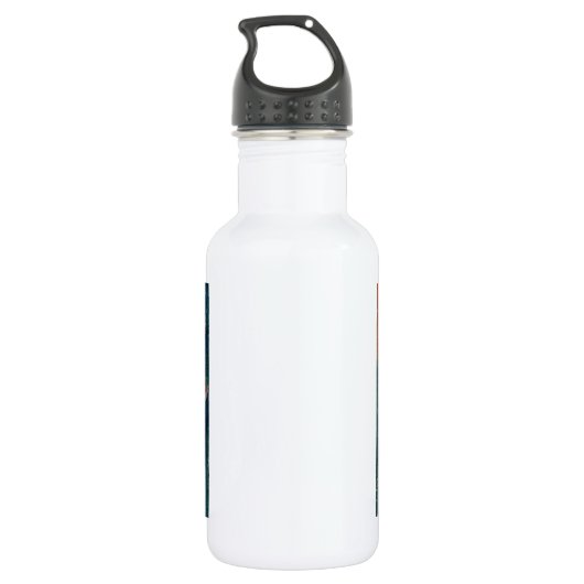 Paul Klee Fish Magic Abstract schilderen Grafisch  Waterfles (Achterkant)