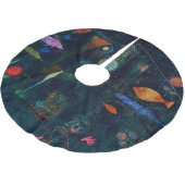 Paul Klee Fish Magic Abstracte Schilderij Grafisch Kerstboom Rok (Gekanteld)