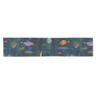 Paul Klee Fish Magic Abstracte Schilderij Grafisch Korte Tafelloper