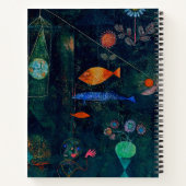 Paul Klee Fish Magic Abstracte Schilderij Grafisch Notitieboek (Achterkant)