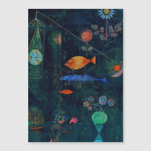 Paul Klee Fish Magic Abstracte Schilderkunst Grafi