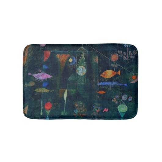 Paul Klee Fish Magic Abstracte Schilderkunst Grafi Badmat (Voorkant)