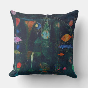 Paul Klee Fish Magic Abstracte Schilderkunst Grafi Buitenkussen