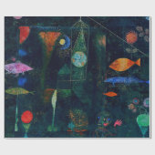 Paul Klee Fish Magic Abstracte Schilderkunst Grafi Cadeaupapier (Vlak)