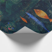 Paul Klee Fish Magic Abstracte Schilderkunst Grafi Cadeaupapier (Hoek)
