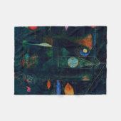 Paul Klee Fish Magic Abstracte Schilderkunst Grafi Fleece Deken (Voorkant (Horizontaal))