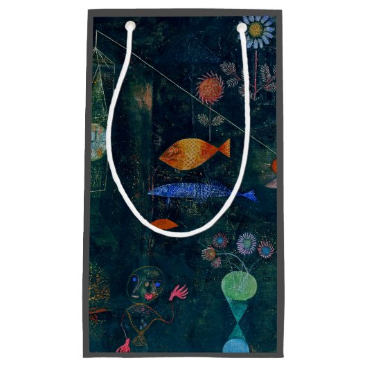 Paul Klee Fish Magic Abstracte Schilderkunst Grafi Klein Cadeauzakje (Voorkant)