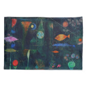 Paul Klee Fish Magic Abstracte Schilderkunst Grafi Kussensloop (Achterkant)