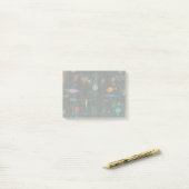 Paul Klee Fish Magic Abstracte Schilderkunst Grafi Post-it® Notes (Op bureau)