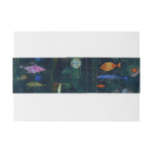 Paul Klee Fish Magic Abstracte Schilderkunst Grafi Uitnodigingen Wikkel (Achterkant Voorbeeld)