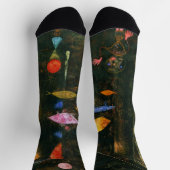 Paul Klee Fish Magic Abstracte Surrealistische Kun Sokken (Top)